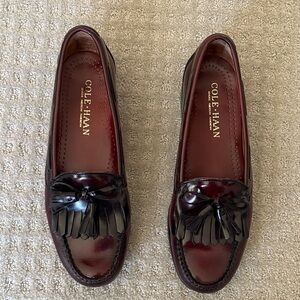 Cole Haan Men's Burgundy Tassel Loafers EUC